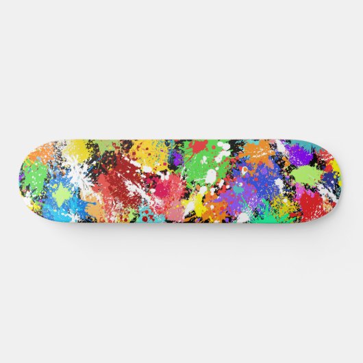 Skateboard Splatter Rider (Horz)
