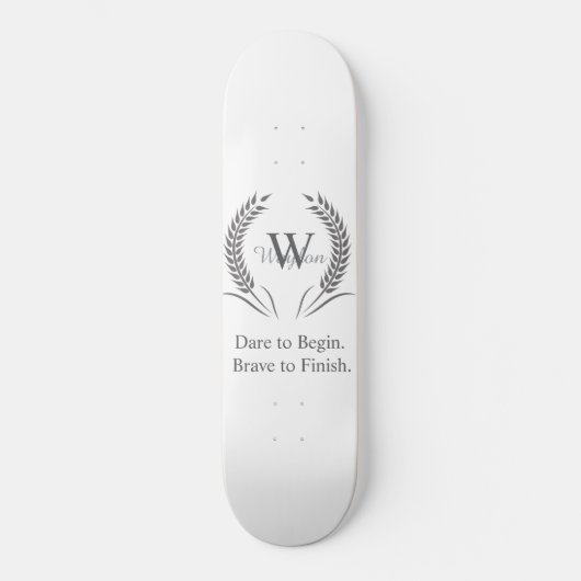 Skateboard Sports Motivationnels (Recto)