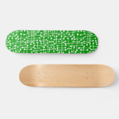 Skateboard Spots connectés - Blanc sur Dk Green (Horz)