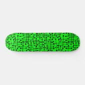 Skateboard Spots connectés - Noir sur Vert (Horz)