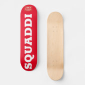 Skateboard SQAUDDI Planche à roulettes (Recto)