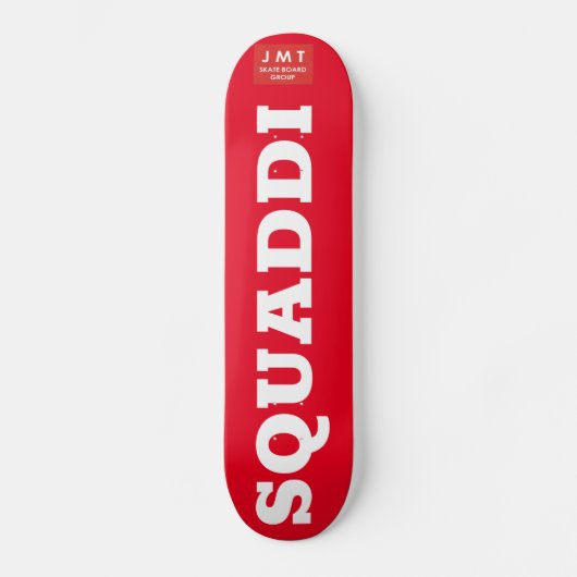 Skateboard SQAUDDI Planche à roulettes (Recto)
