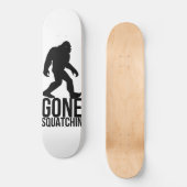 Skateboard Squatchin allé grand par pied (Recto)