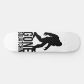 Skateboard Squatchin allé grand par pied (Horz)