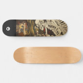Skateboard squelette géant (Horz)