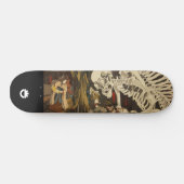 Skateboard squelette géant (Horz)