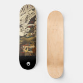 Skateboard squelette géant (Recto)
