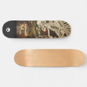 Skateboard squelette géant (Horz)