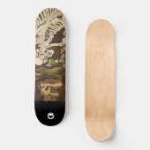 Skateboard squelette géant (Recto)