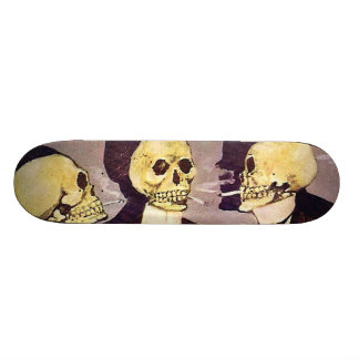 Skateboard Squelettes vintages