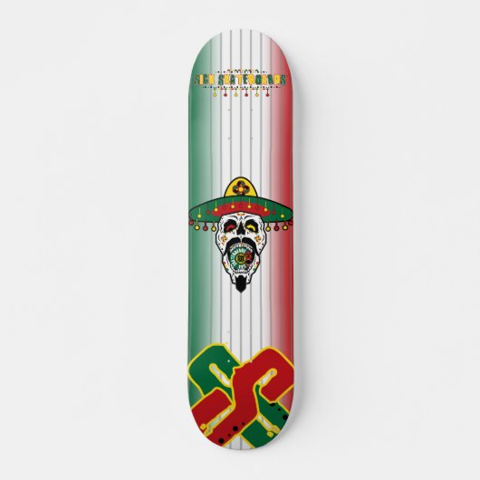 Skateboard SS Dia De Los Muertos (Devant)