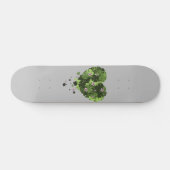Skateboard St. Patrick's Clover Heart (Horz)
