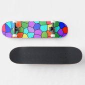 Skateboard Stain Glass (Horz)