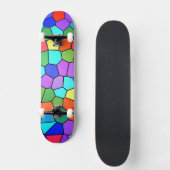 Skateboard Stain Glass (Recto)