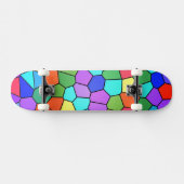 Skateboard Stain Glass (Horz)