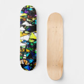 Skateboard Stained glass (Recto)