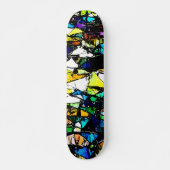 Skateboard Stained glass (Devant)