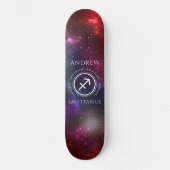Skateboard Starfield Sagittarius Archer Western Zodiac (Recto)