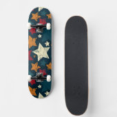 Skateboard Starry Night Chaos (Devant)