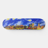 Skateboard "Starry Night Over Savannah" par T.S. Tire (Horz)