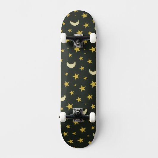 Skateboard Stars and Moons (Recto)