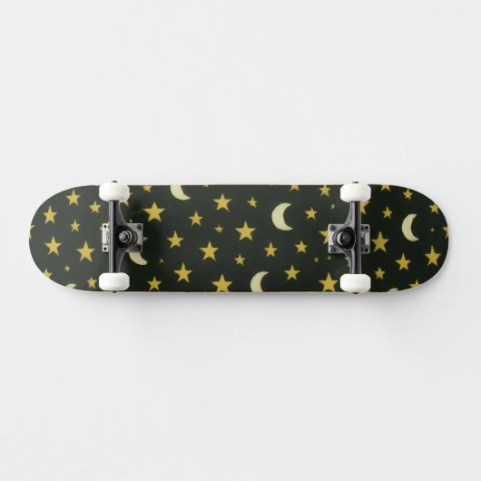Skateboard Stars and Moons (Horz)