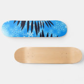 Skateboard Stars du Blue Tropical (Horz)
