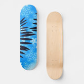 Skateboard Stars du Blue Tropical (Recto)