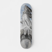 Skateboard Statue d'Athéna Deck de mythologie grecque classiq (Devant)