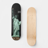Skateboard statue de la liberté (Recto)