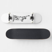 Skateboard Statue de la Liberté Bleue (Horz)