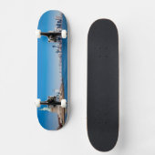 Skateboard Statue de la liberté, du fleuve Hudson et de (Recto)