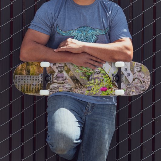 Skateboard Statues de bouddha au temple Senko-ji (Extérieur 3)