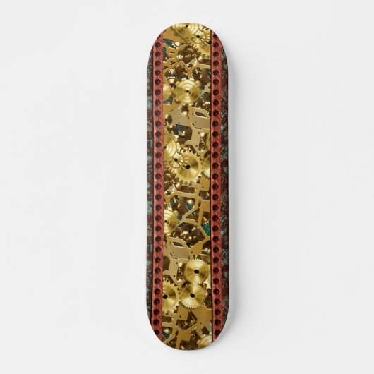 Skateboard Steam Punk 3 (Devant)