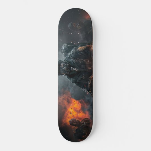 Skateboard - Steampunk Apocalypse (Recto)