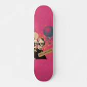 Skateboard Steampunk Femme Trailblazer Pop Art (Devant)