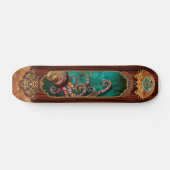 Skateboard Steampunk - L'histoire du Kraken (Horz)