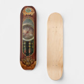 Skateboard Steampunk - Train - Pression du cylindre de frein (Recto)