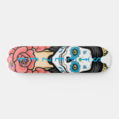 Skateboard Steeze Custom Sugar Skull Paint Visage (Horz)