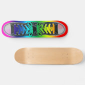 Skateboard Steppin dans un arc-en-ciel 2 (Horz)