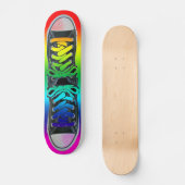Skateboard Steppin dans un arc-en-ciel 2 (Recto)