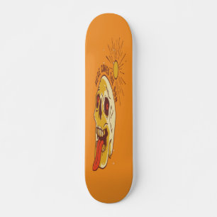 Skateboard Sticking Tongue Crâne