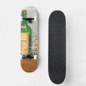 Skateboard Still Life with Scotch par Jennifer Goldberger (Recto)