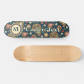 Skateboard Strawberry Paisley Motif Skate (Horz)