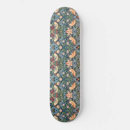 Skateboard Strawberry Thief (par William Morris) (Recto)