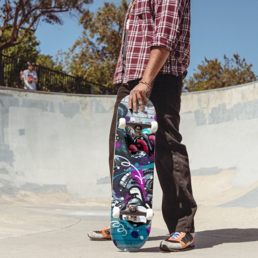 Skateboard Street Art Graffiti Skate (Extérieur 2)