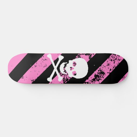 Skateboard Stripes EMO cracké crack et os (Horz)