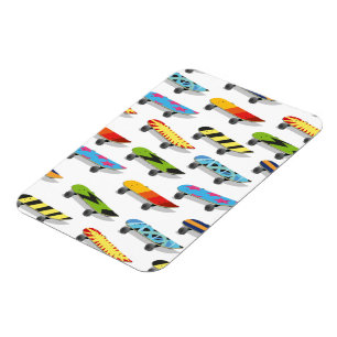 Skateboard stripverhaal. magneet