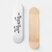 Skateboard Structure du lait lactose (Recto)