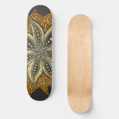 Skateboard Style Batik Floral Abstrait africain (Recto)